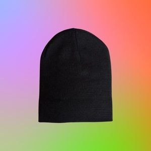 EUC ☠️ Black knit beanie from NEW LOOK.